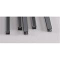 Plastruct 025 in. H-8 Traditional ABS Columns Steel, 5PK PLS90065